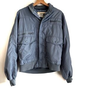 Pacific Trail Men's Steel Blue Bomber Jacket